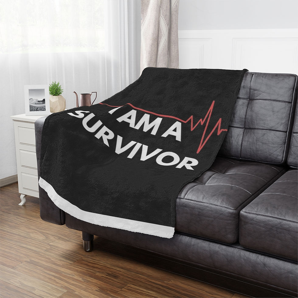 Thumbnail: I AM A SURVIVOR BLANKET