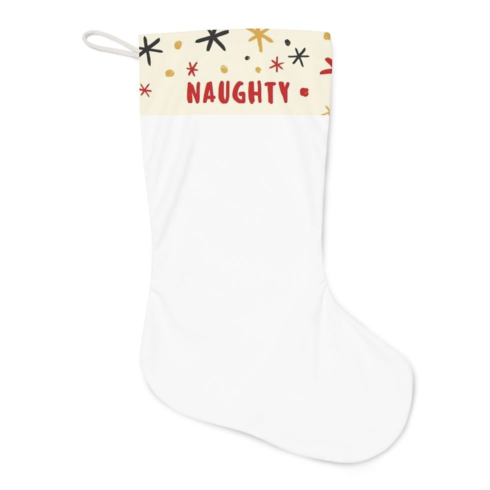 Thumbnail: NAUGHTY SANTA STOCKING