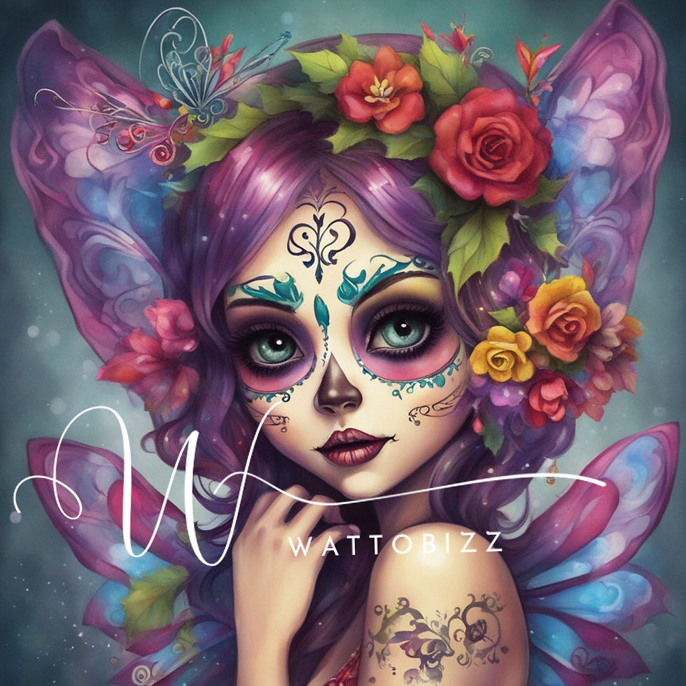 Thumbnail: Sugar skull fairy 60x60