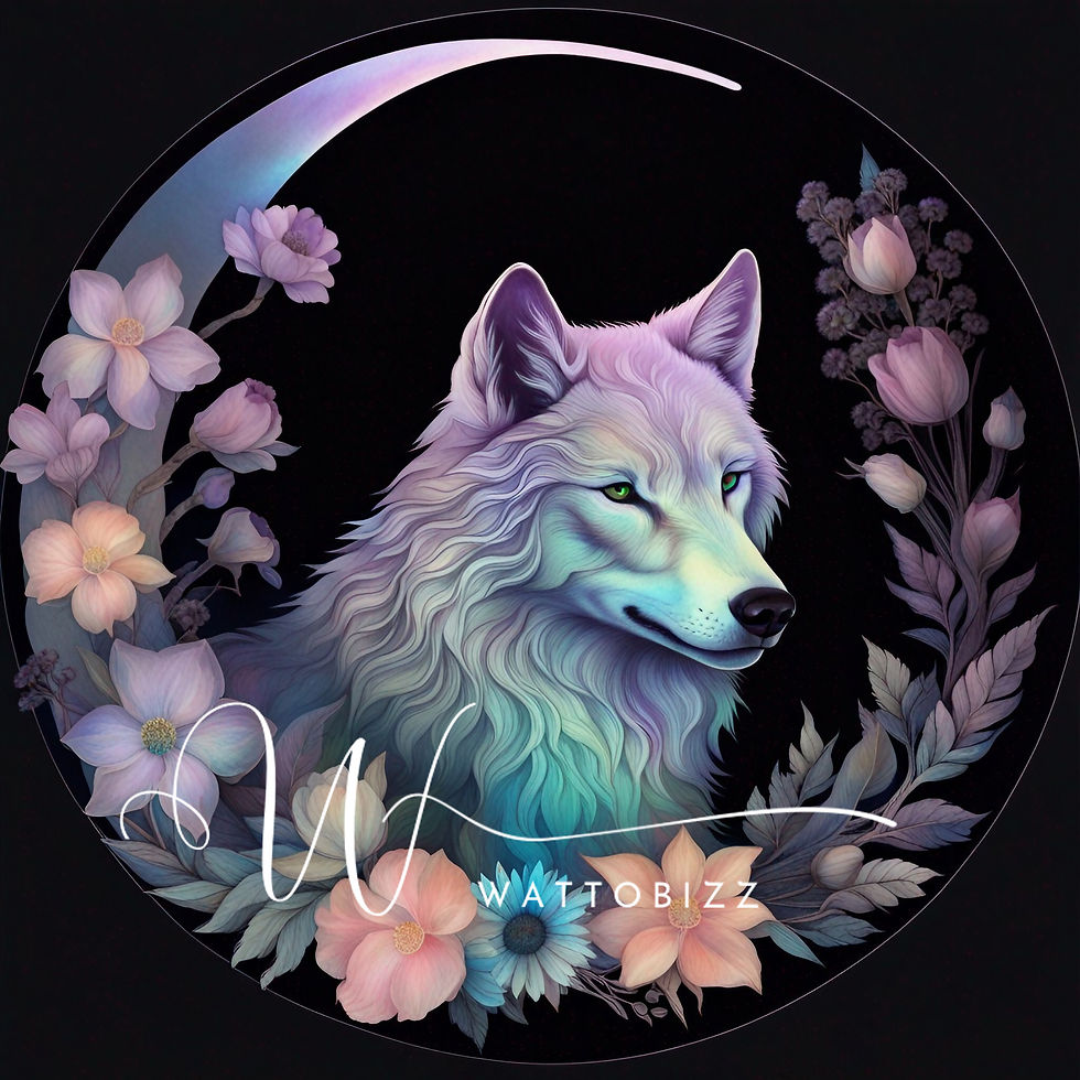 Miniature : 60x60cm crescent animals