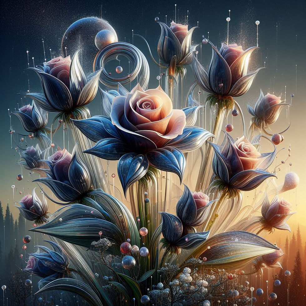 Thumbnail: 60x60cm flowers