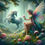 Miniatura: Fractal fantasy 60x60cm