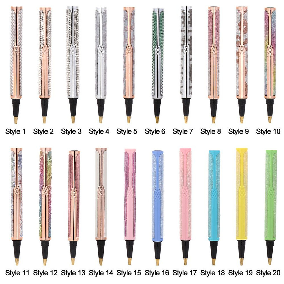 Miniature : New Glitter Diamond Sparkle Point Drill Pens Cross Stitch Embroidery 5D Diamond