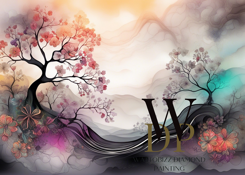 Miniatura: Floral landscapes 70x50cm