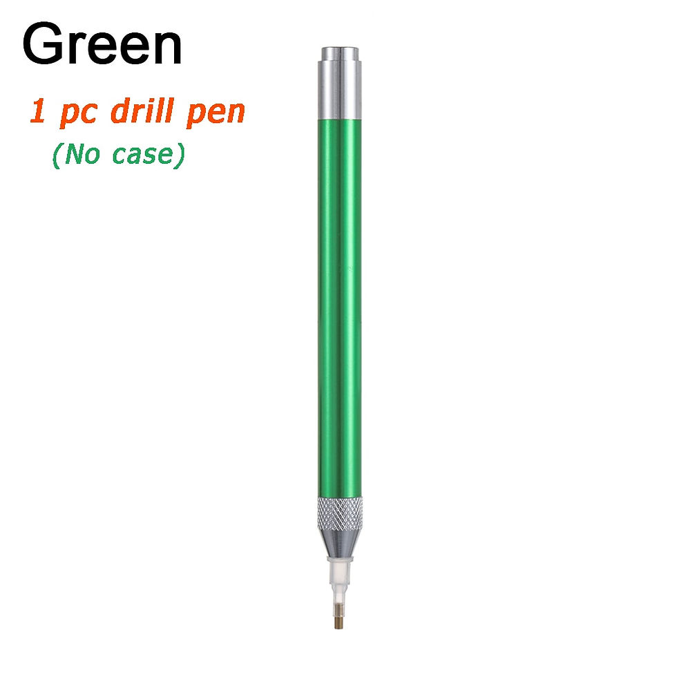 Miniatura: 5D Diamond Painting Tool Angled Tip Point Drill Pen Kits Lighting Drill Pen wit
