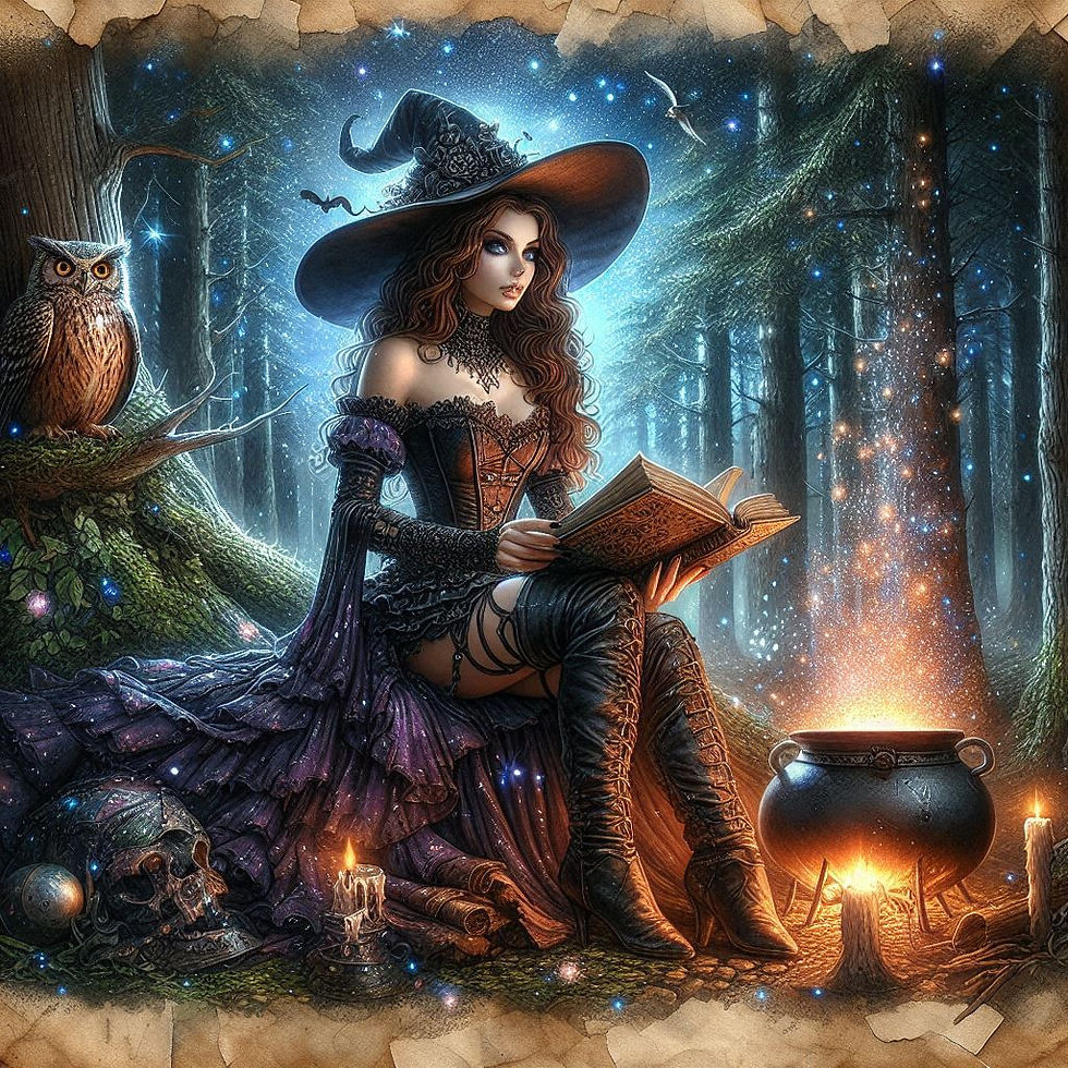 Thumbnail: I put a spell on YOU! 50x50cm