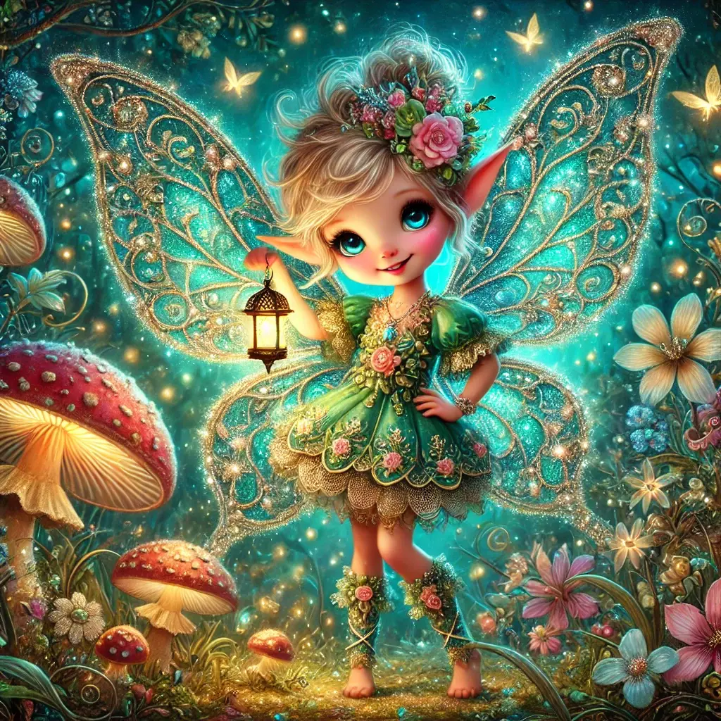 50x50 cm Guiding Light Fairy