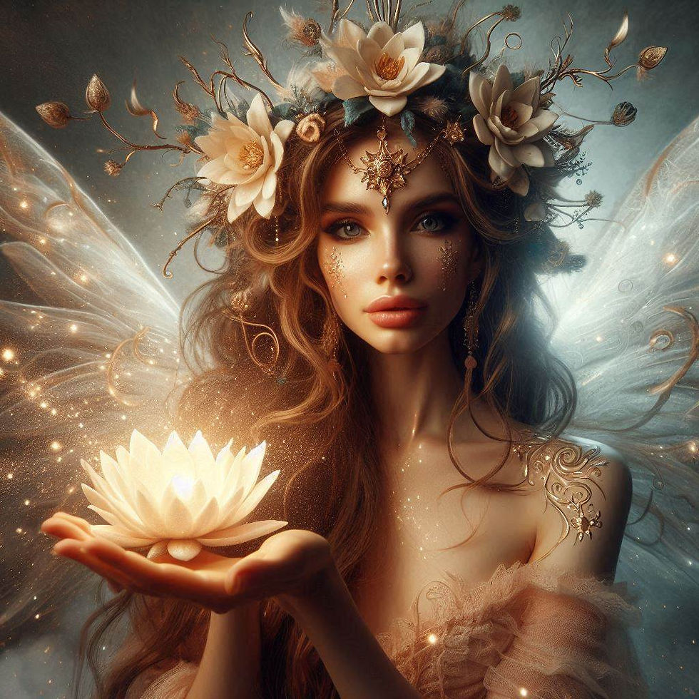 Thumbnail: Sparkling lotus