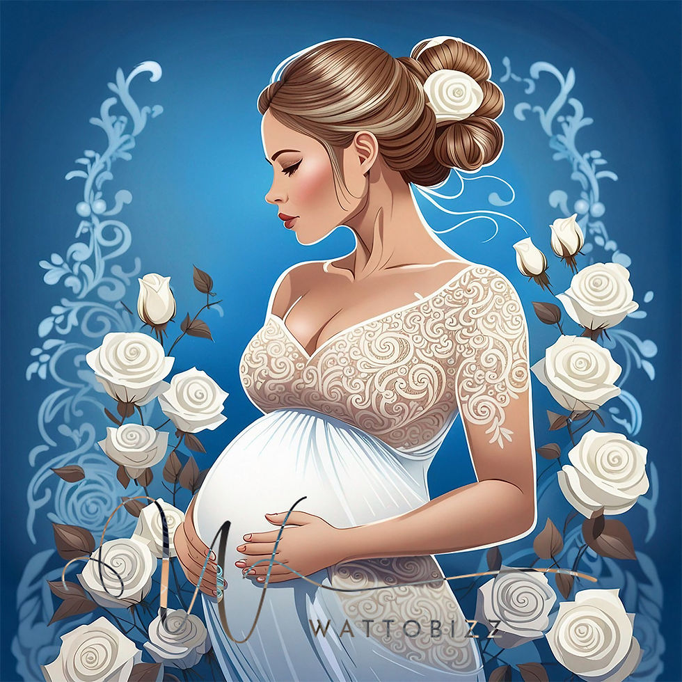 Miniatura: 60x60cm mother