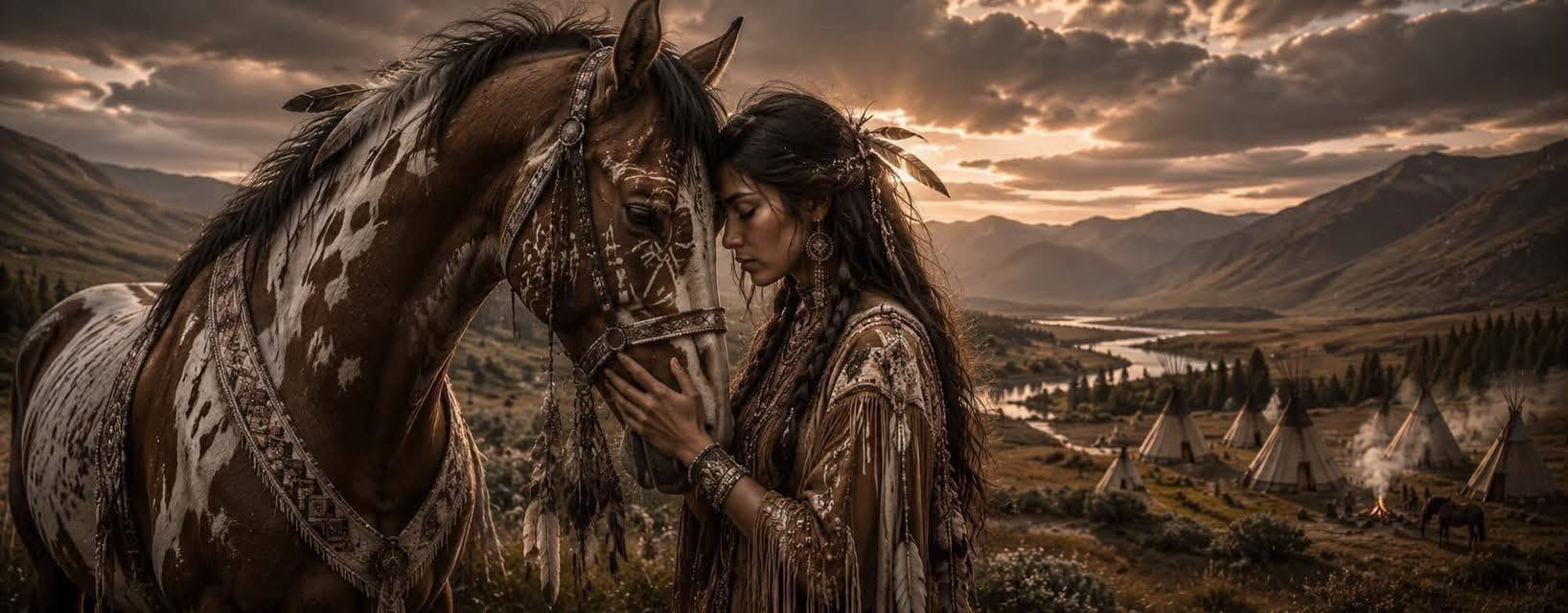 145x60cm Horse whisperer 