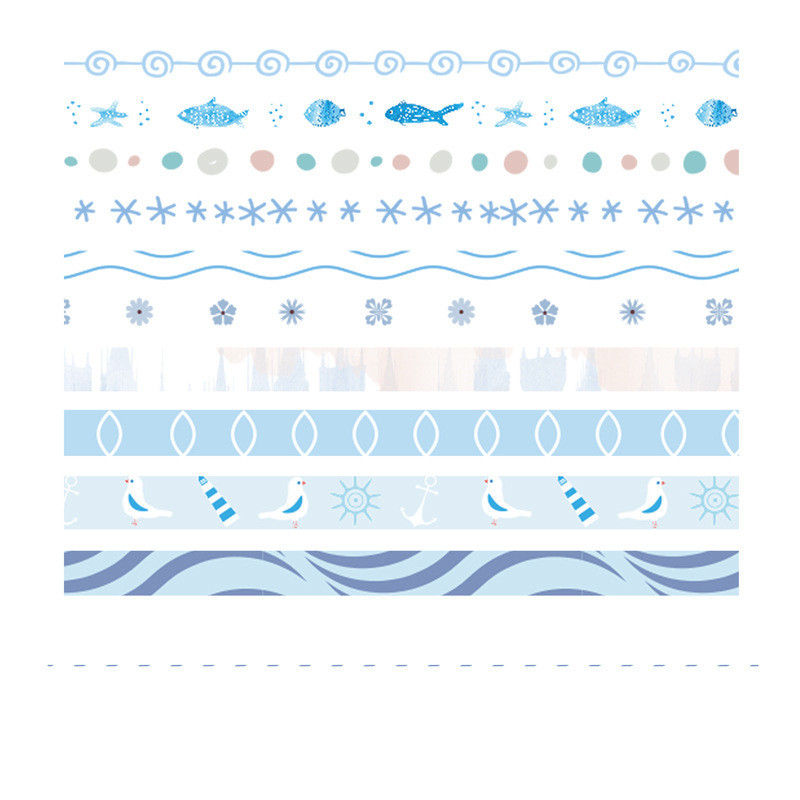 Thumbnail: Washi Tape Set Color Series Very Fine Series