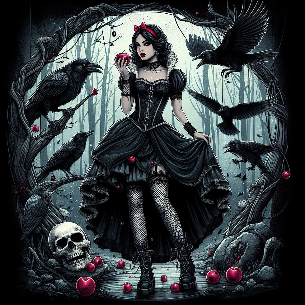 Thumbnail: 50x50cm gothic goodness