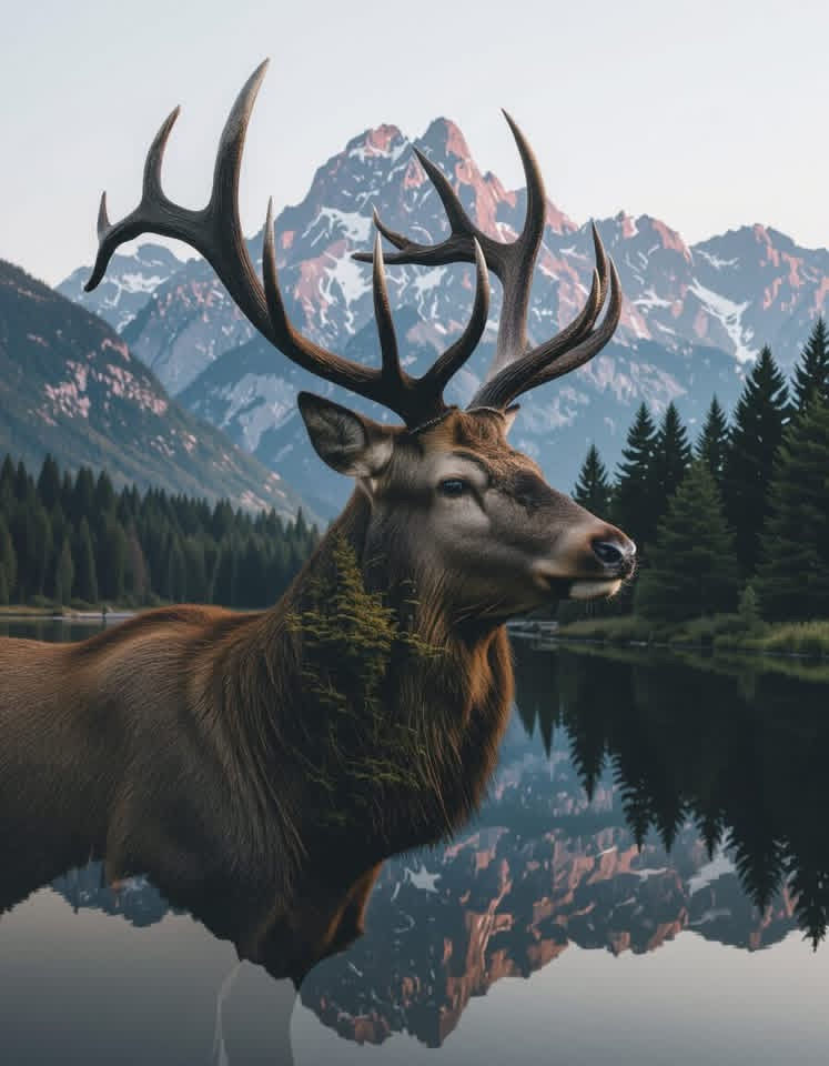 Miniatura: 50x70cm Wild Life