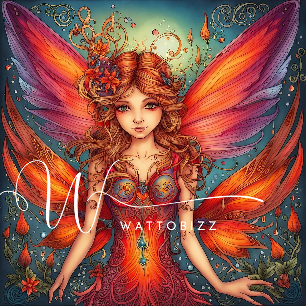 Miniatura: Fire fairy 60x60