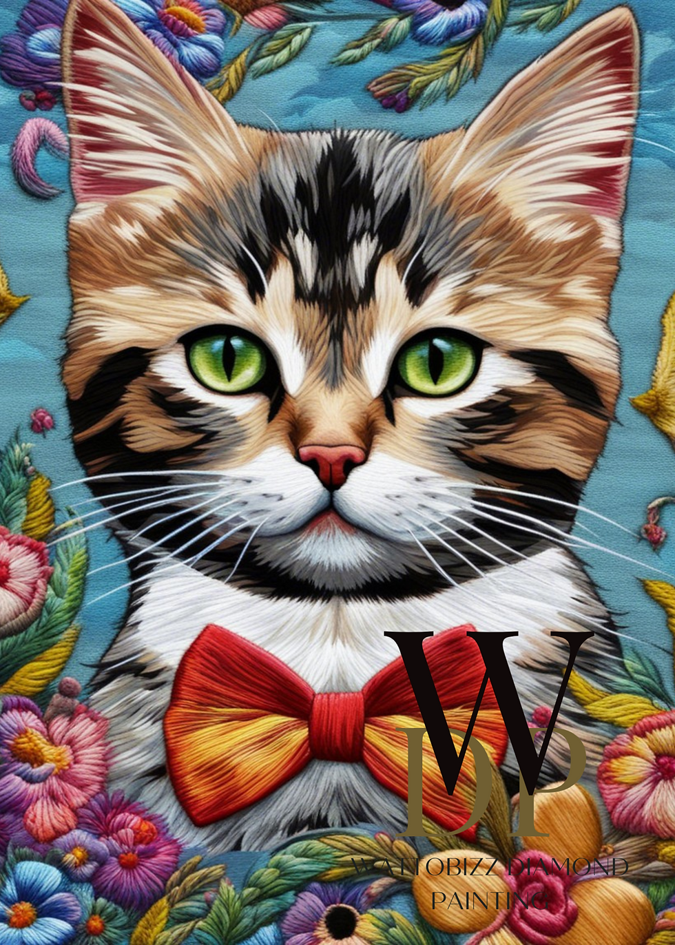 Miniatura: 3D abstract cats and dogs