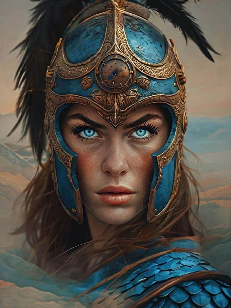 Miniatura: 50x70cm She Warrior