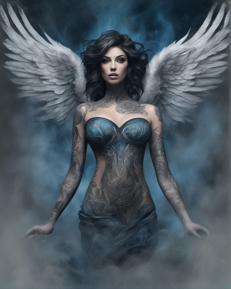 Miniatura: 50x70cm fairies and angels