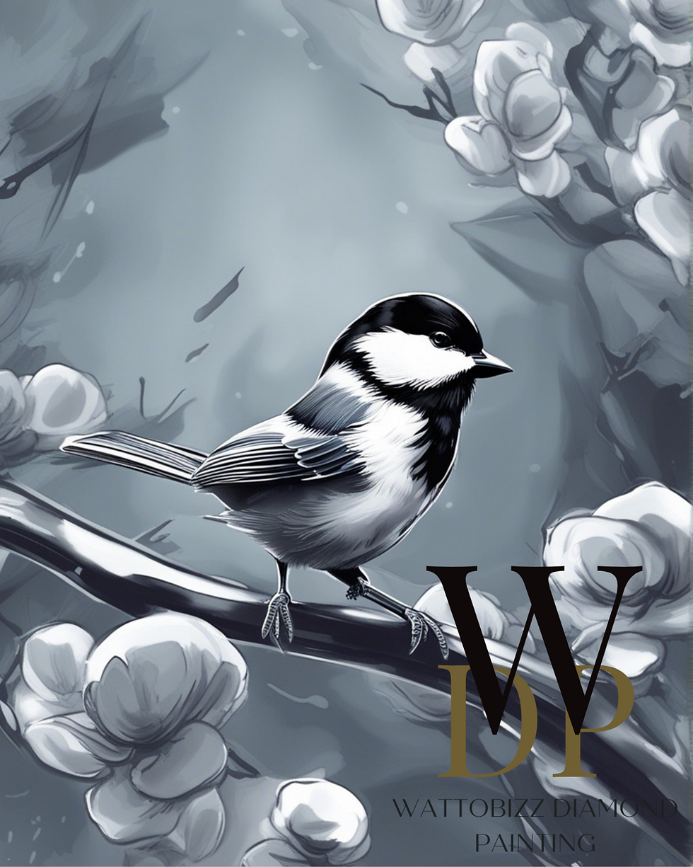 Miniatura: 40x50cm birds of nature
