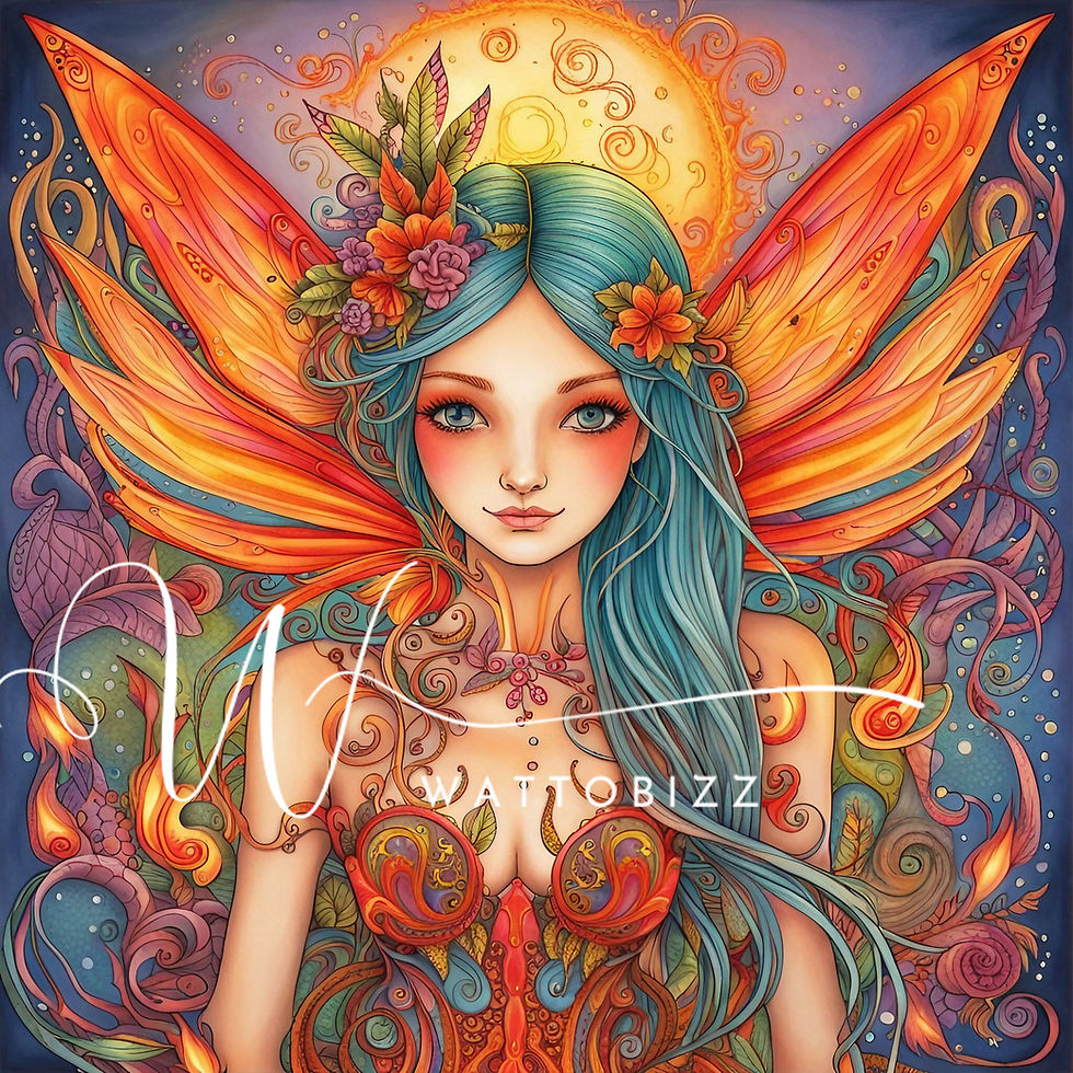 Thumbnail: Diary fairy* 60x60cm