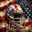 Miniature : 60x60cm American football