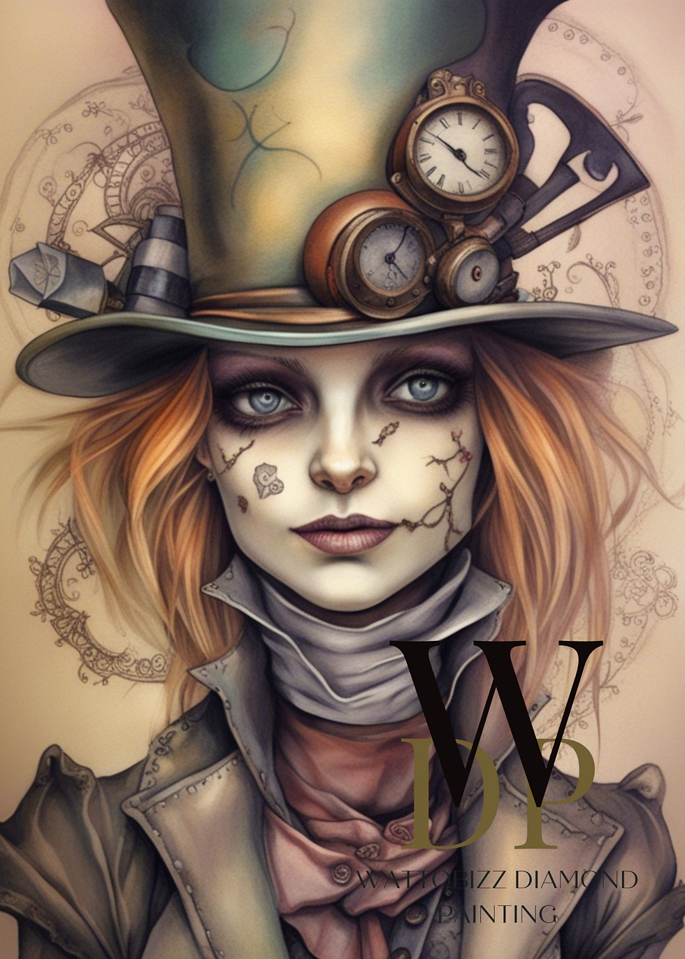 Miniatura: Steampunk beauties  part 2 50x70cm