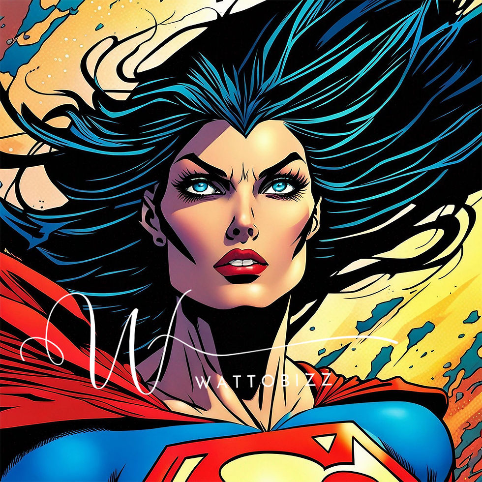 Miniature : 60x60cm comic