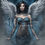 Miniatura: 50x70cm angel series