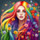 Thumbnail: 60x60cm  rainbow 