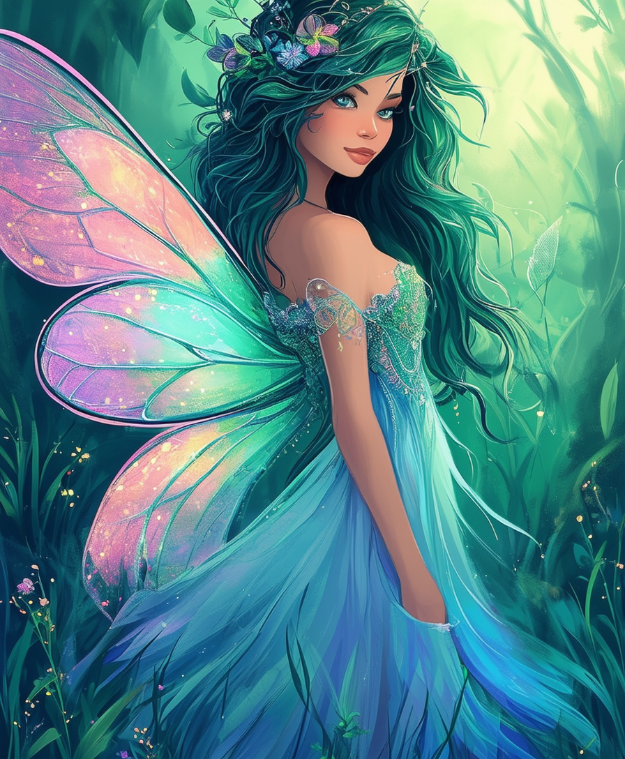 50x70cm fairy goodness