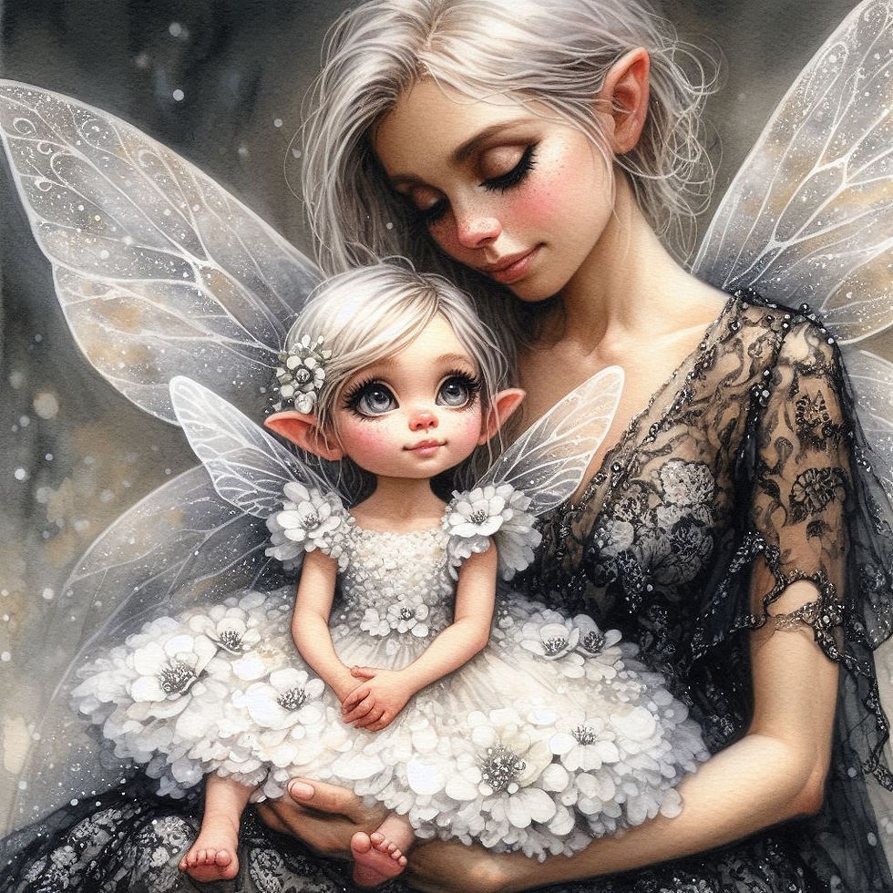 Miniatura: 50x50cm mom & Daughter
