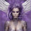 Miniature : 50x70cm purple angle series