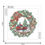 Miniatura: 30x30cm partial Christmas Wreath