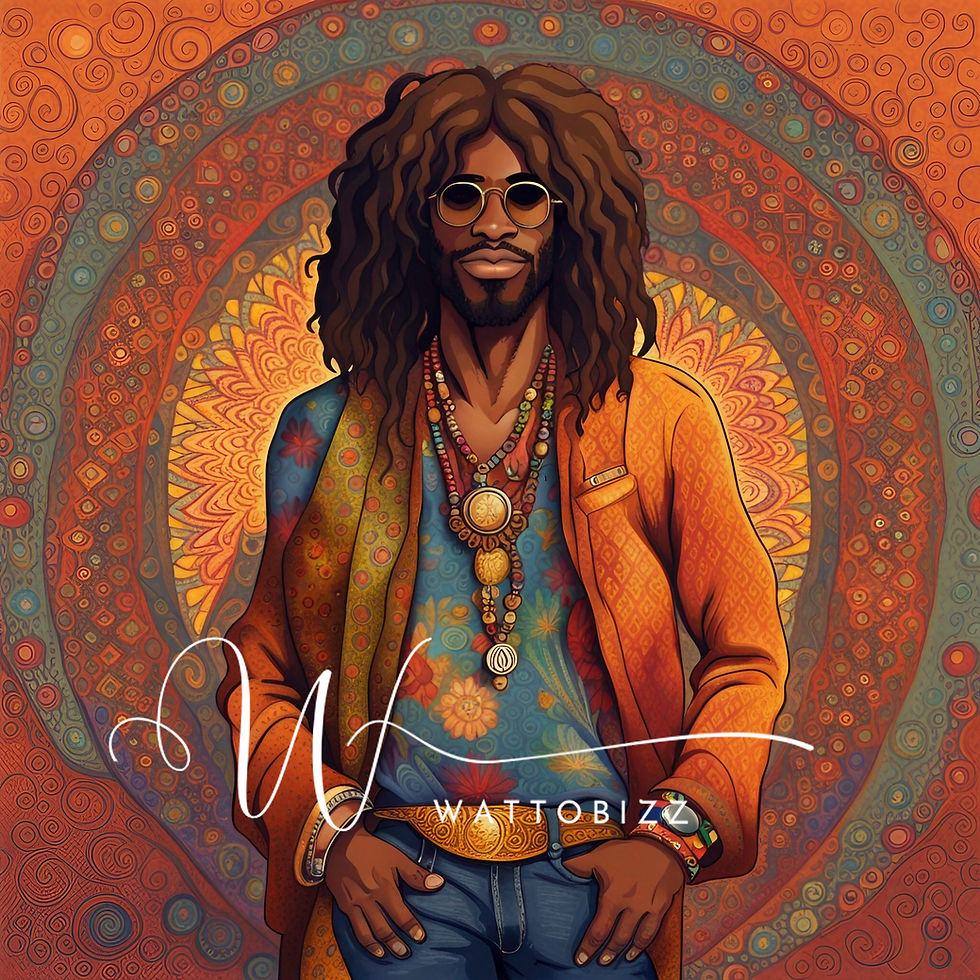 Miniature : Peace and love 60x60cm