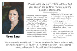 Wearing Memories Champagne Sisters