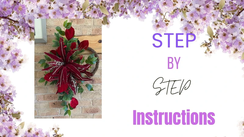Make your own No Bow Christmas Wreath