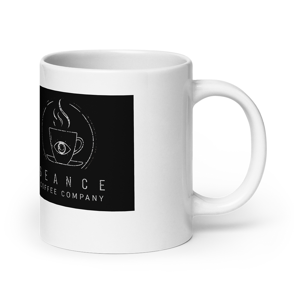 Thumbnail: Seance Coffee White Glossy Mug