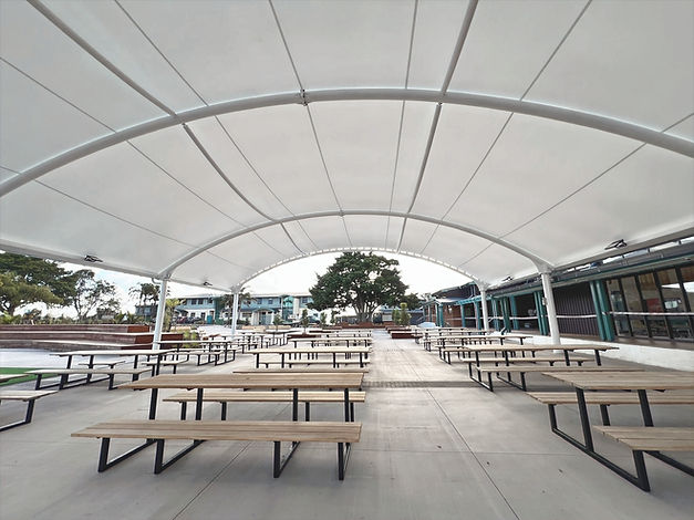 Wesley College Barrel Canopy