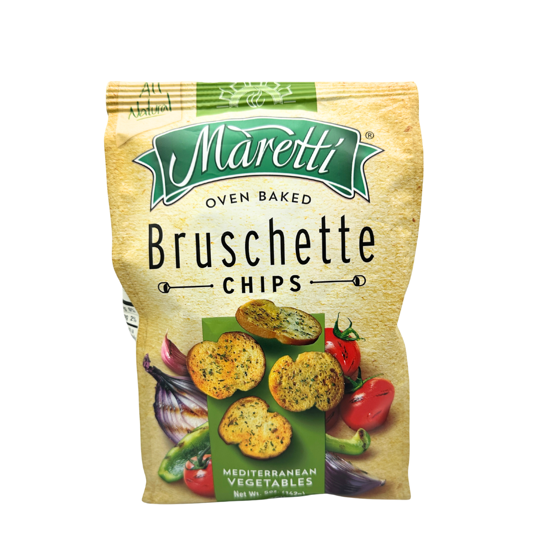 Maretti Bruschette Chips Mediterranean Vegetables 5oz