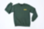 Ope! Just Gonna Sneak Right Past Ya! - Forest Green Crewneck