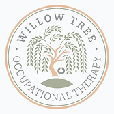 Logo for Willow Tree Occupational Therapy, offering nature-based services for children with developmental needs