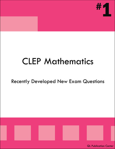 Cl&d Math CLEP Mathematics | RD Learning Group