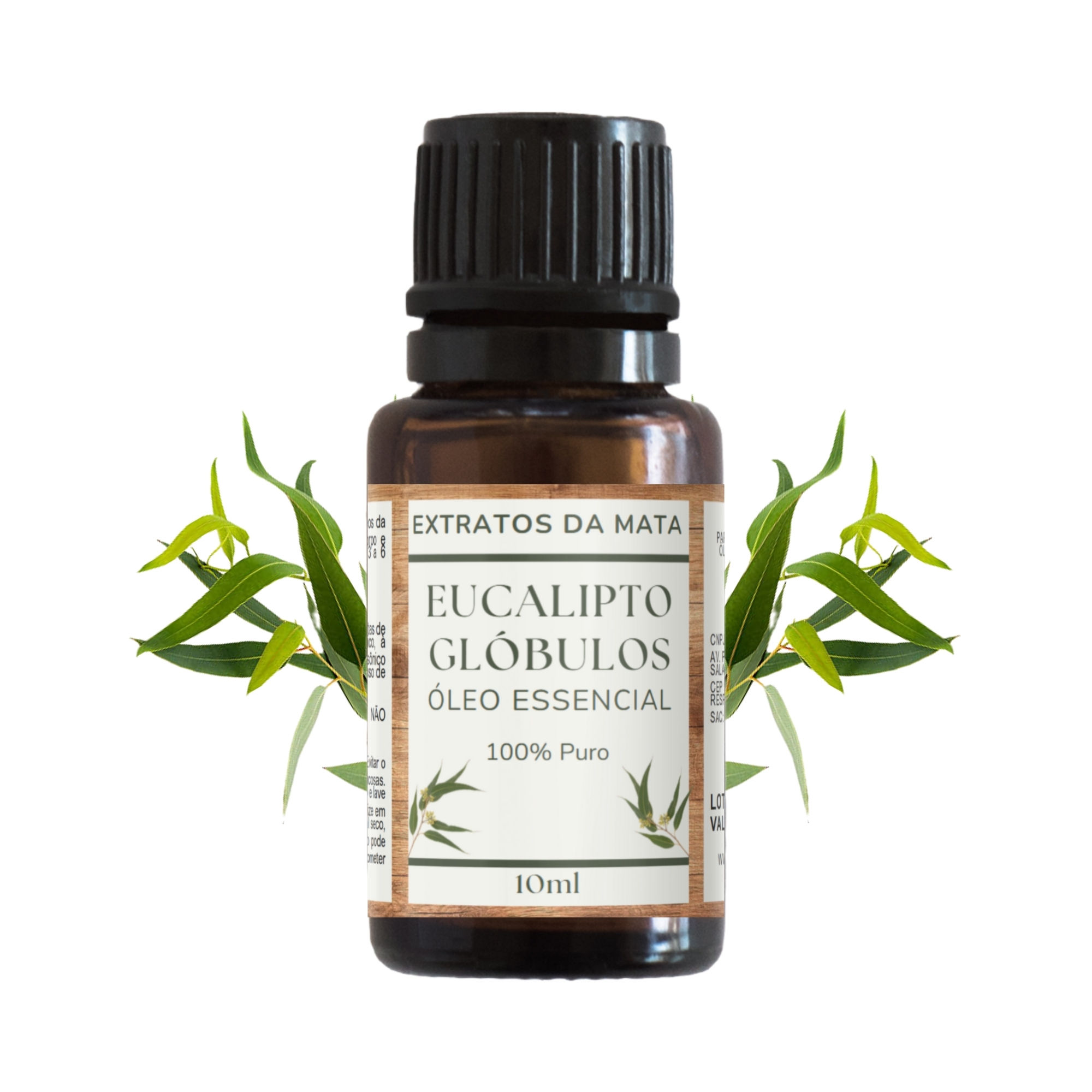 Essencial Extratos Da Mata 10ml - Eucalipto Glóbulos