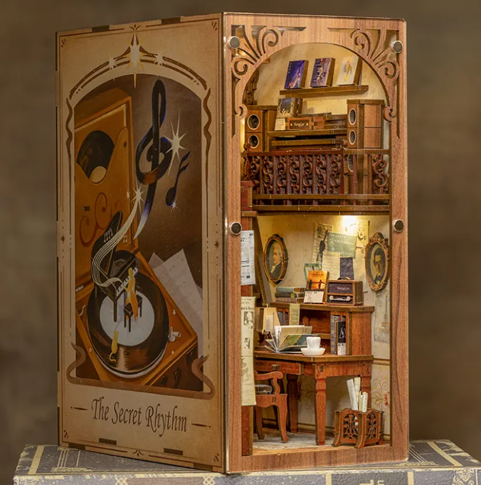 Miniatura: Three-dimensional Book Stand Puzzle