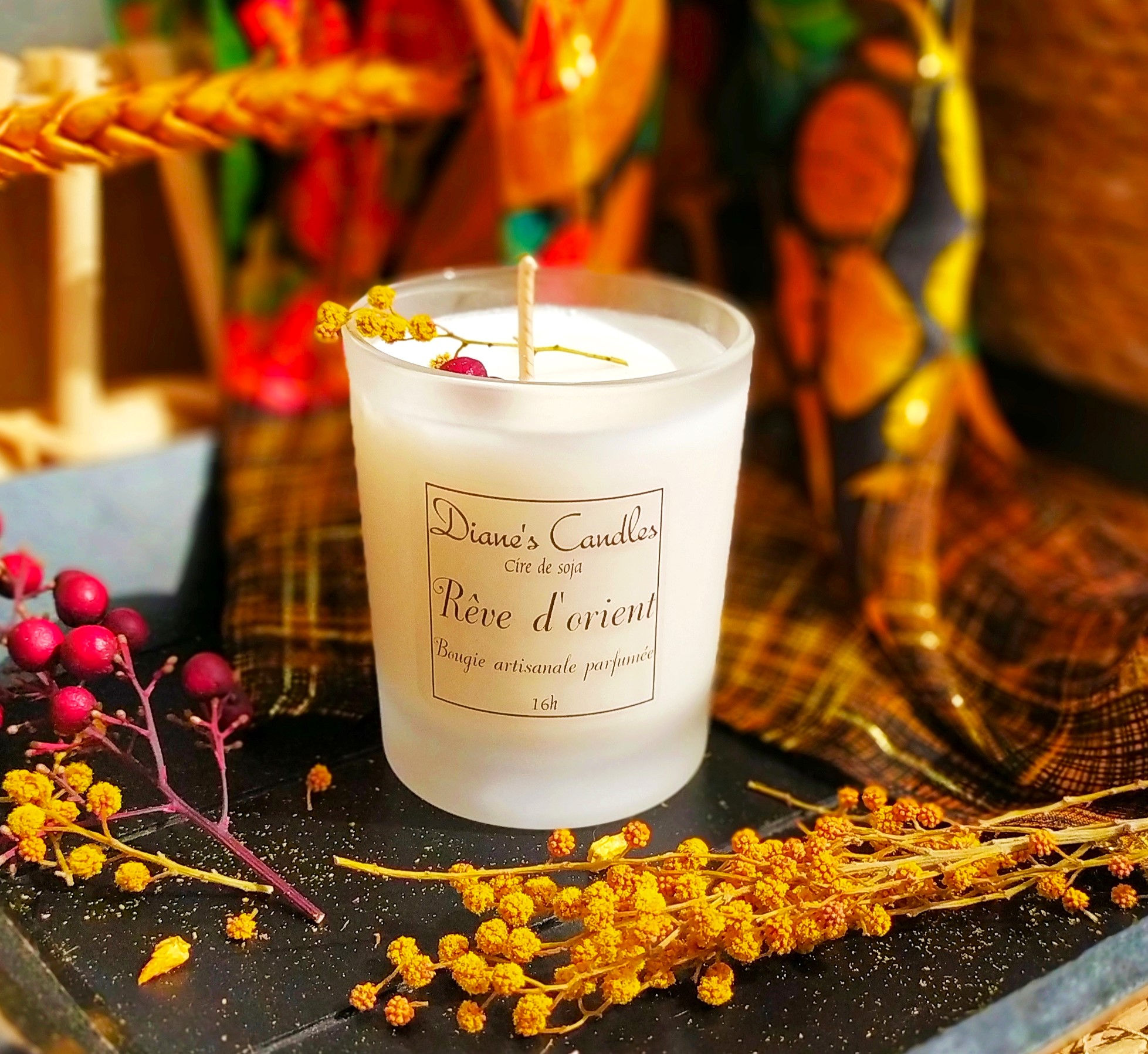 Bougie photophore parfumée - Rêve d'Orient