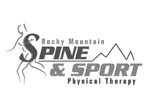 Rocky Mountain Spine & Sport Physical Therapy logo, a partner clinic providing rehabilitation for hip preservation patients.