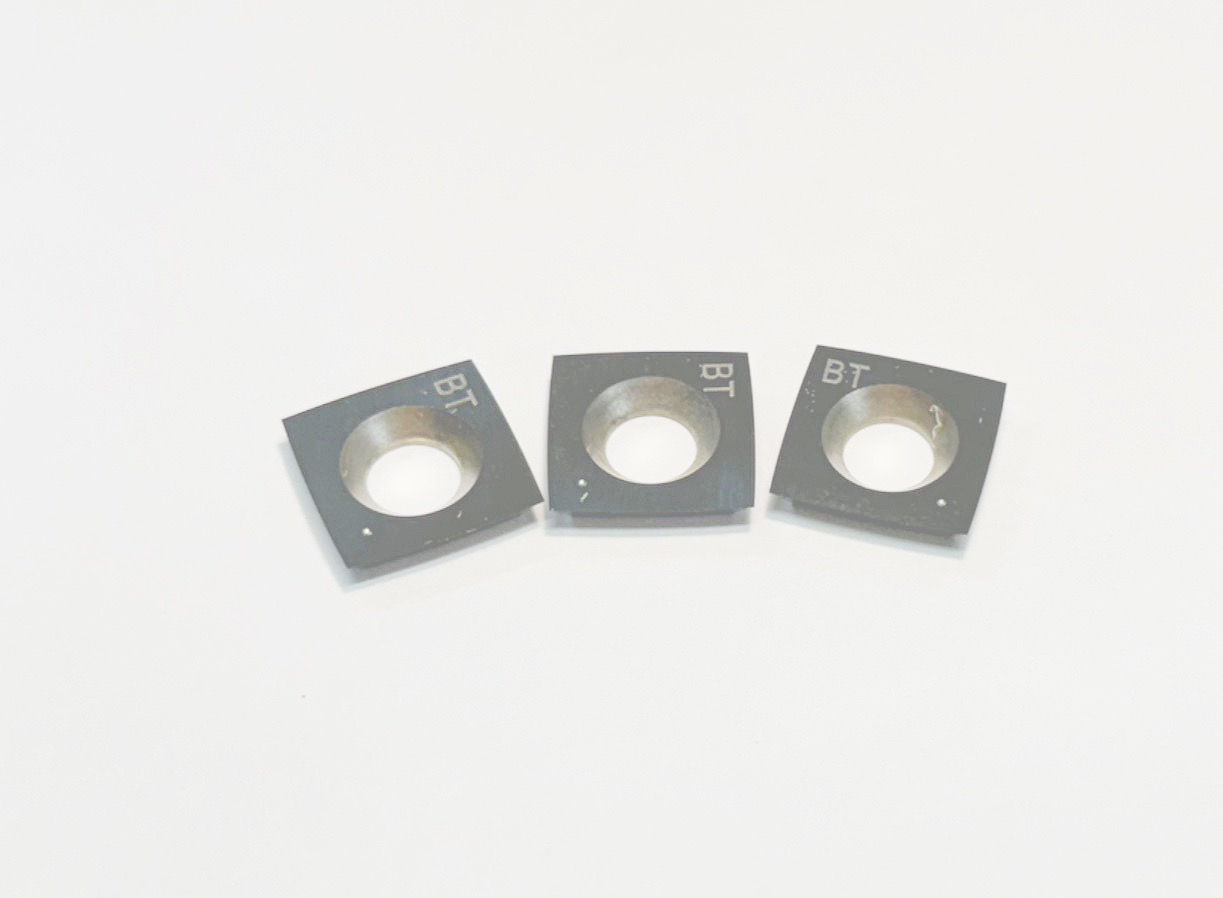 Cutter Inserts (Curved Edge, 4" Radius)