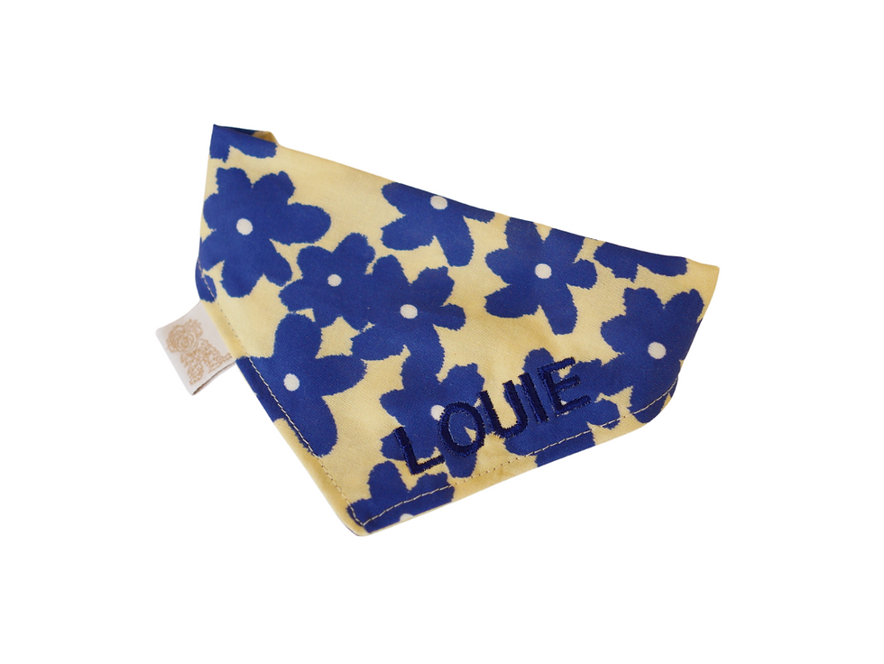 Thumbnail: Halstuch Flowers | Blue