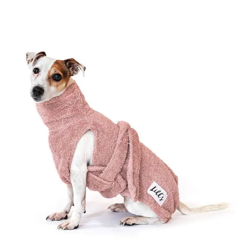 Lill´s Hundebademantel - Berry