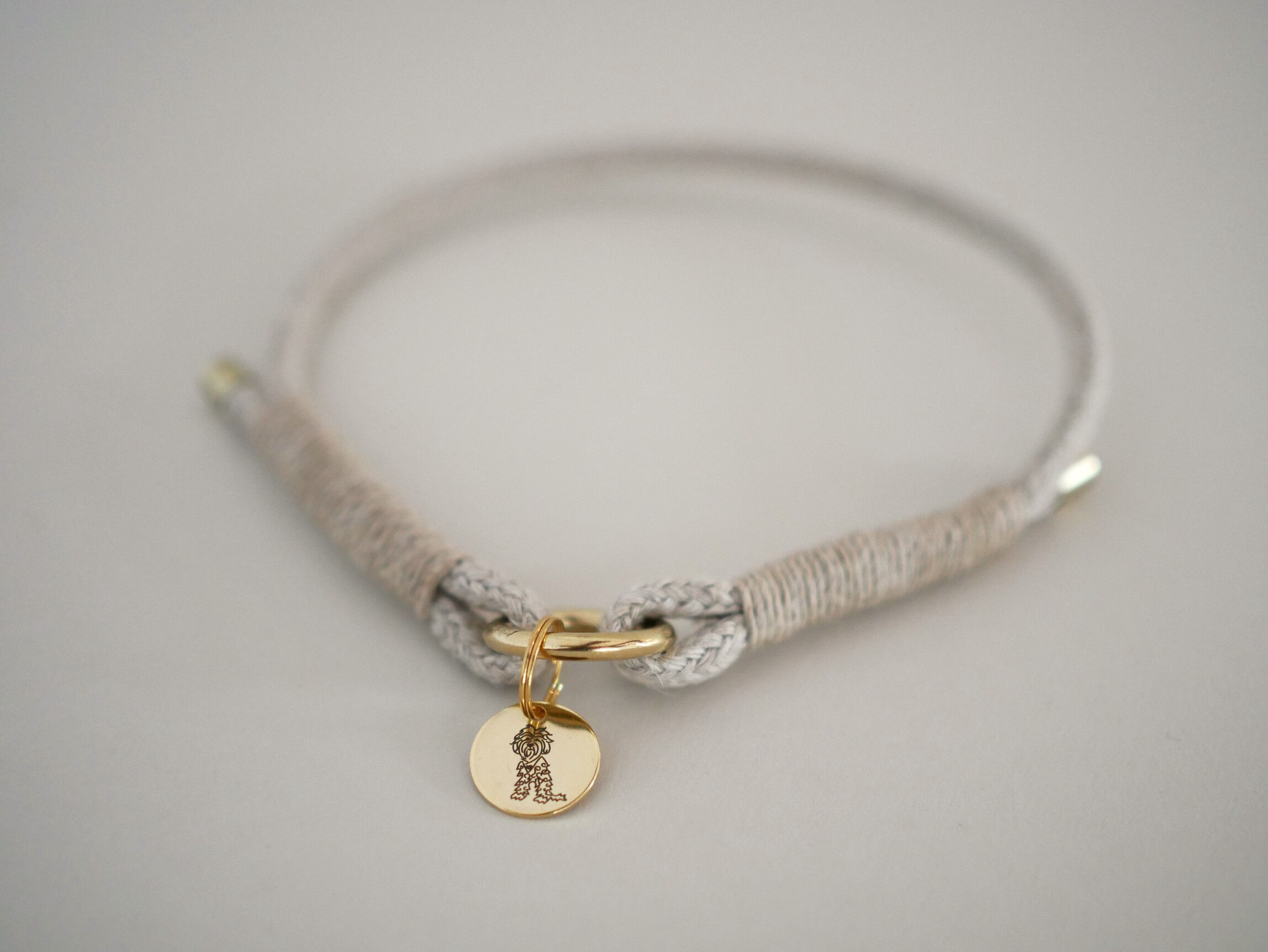 Schmuckhalsband Hanf