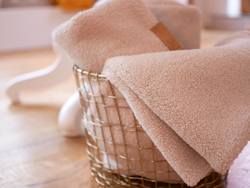 Miniaturbild: Hundedecke Cozy Teddy Beige